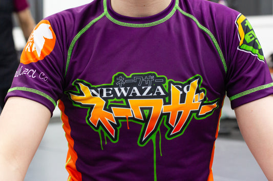 Newaza Co. Neon Genesis Rash Guard
