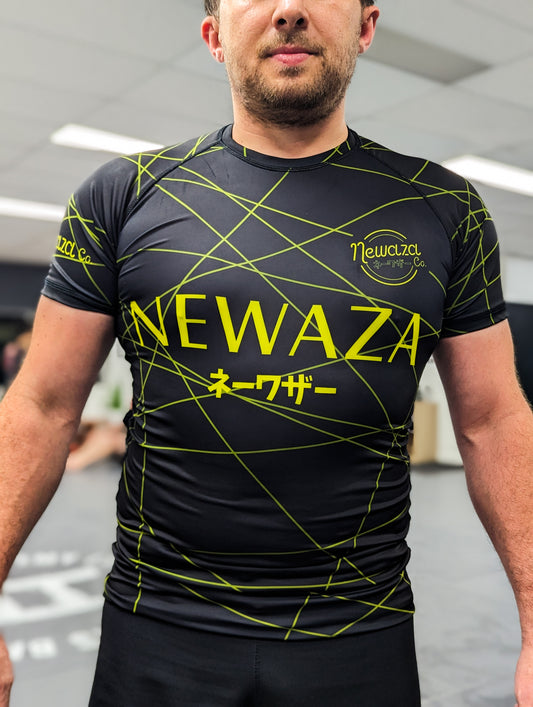 Newaza Co. Football 22 Rash Guard
