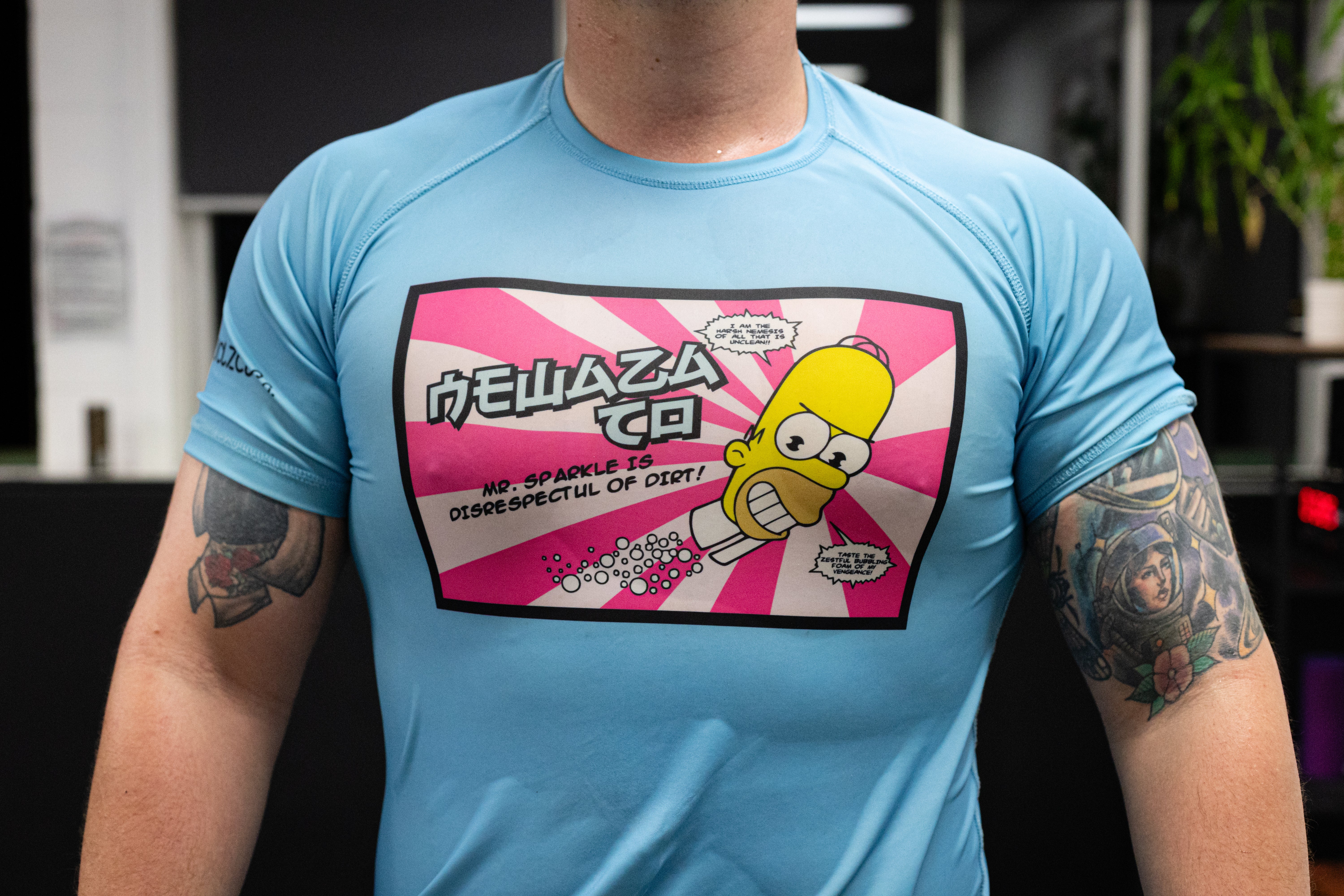 Newaza Co. Mr Sparkle Rash Guard – newazaco